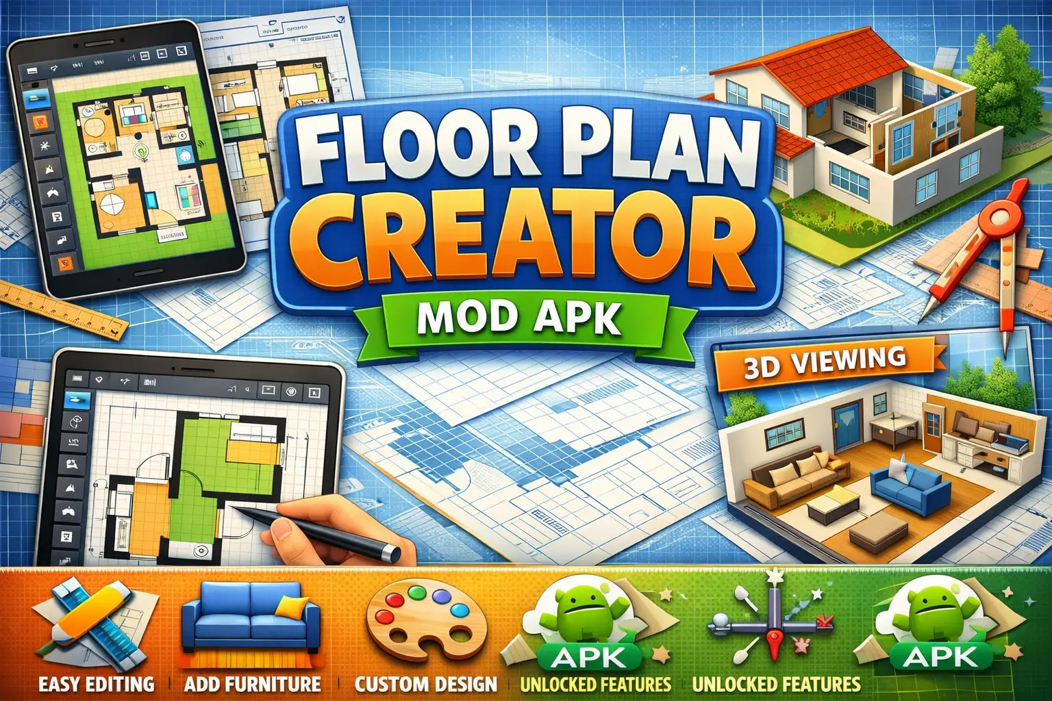 Floor Plan Creator Mod APK (Latest) – Unlock Premium Features Free