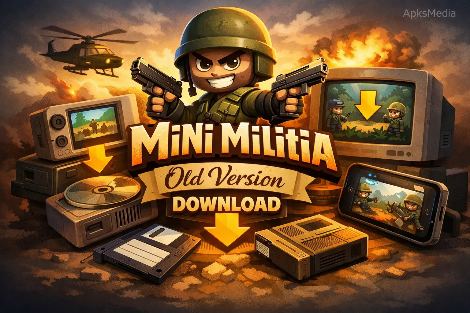 mini militia mod apk unlimited ammo and nitro download old version