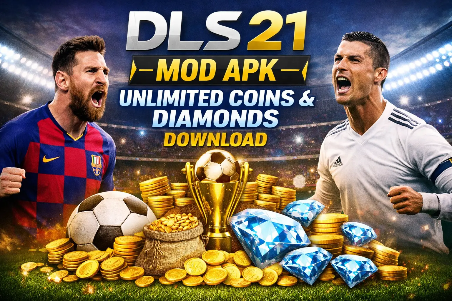 Download DLS 21 Mod APK v13.110 Unlimited Coins & Diamonds