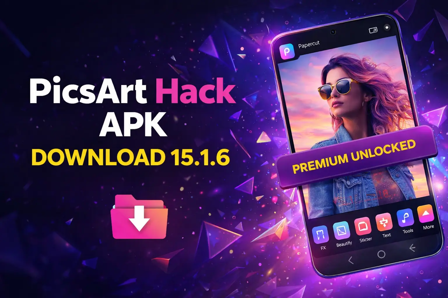 PicsArt Hack APK Download 15.1.6 Premium Unlocked
