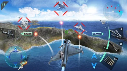 Sky Fighters 3D screenshot