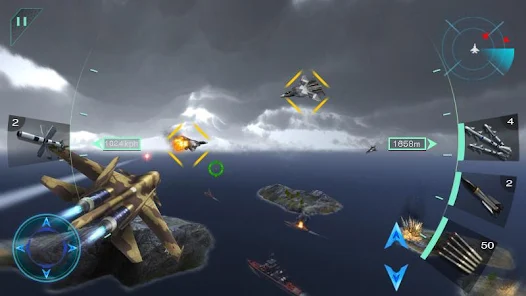 Sky Fighters 3D screenshot